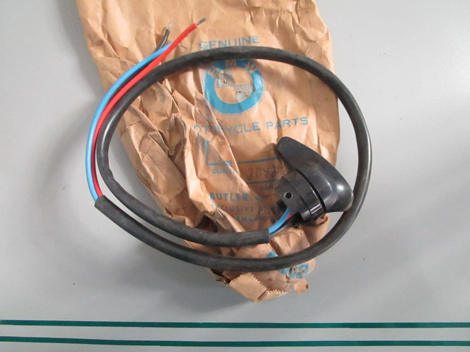 NEW OEM 61318048182 8048182 BMW Handlebar Dip Control Switch 0820