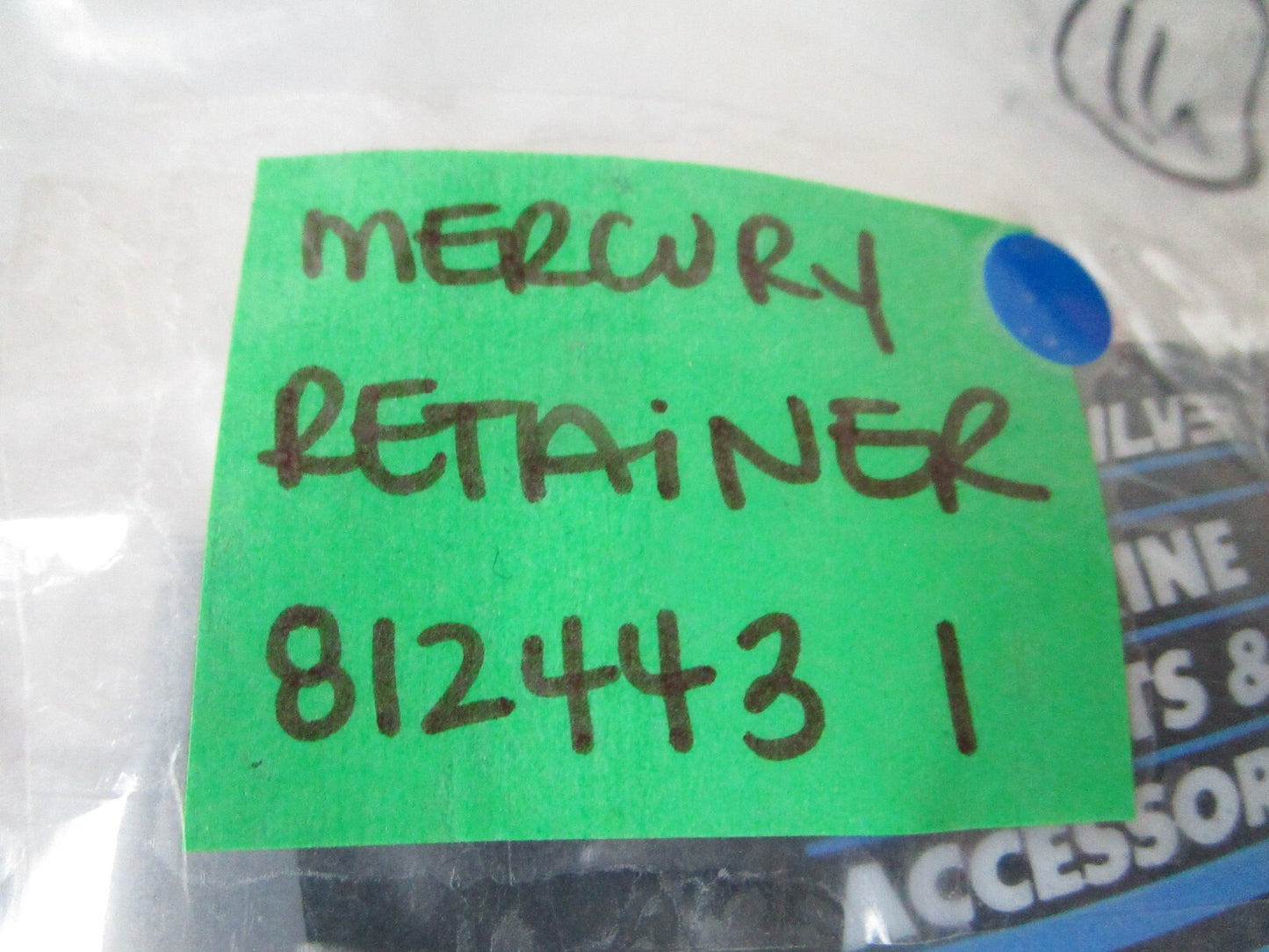 *NEW OEM* 0810 Mercury Quicksilver Retainer 8124431