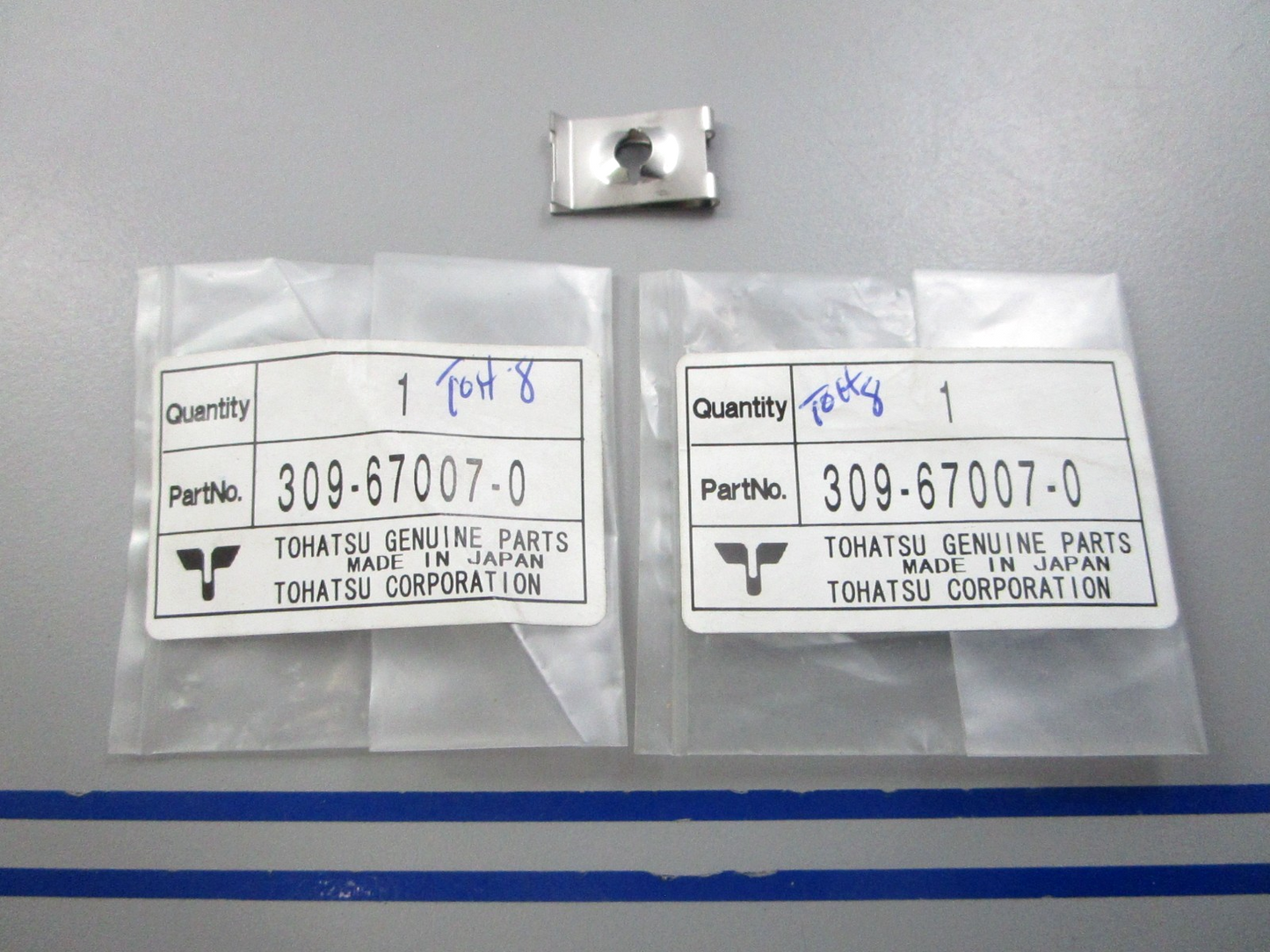 NEW OEM (LOT OF 3) 309-67007-0 309670070 Tohatsu Nut 0810