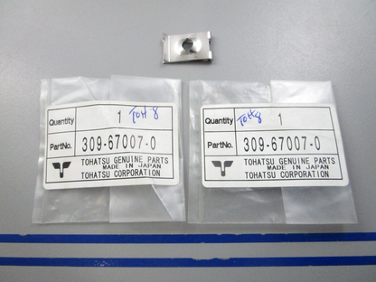 NEW OEM (LOT OF 3) 309-67007-0 309670070 Tohatsu Nut 0810