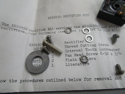 *NEW OEM* 0810 Mercury Quicksilver Rectifier Kit FK650450