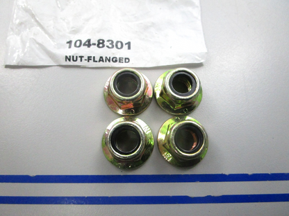 NEW OEM (LOT OF 4) 104-8301 Toro Flanged Nut 0810