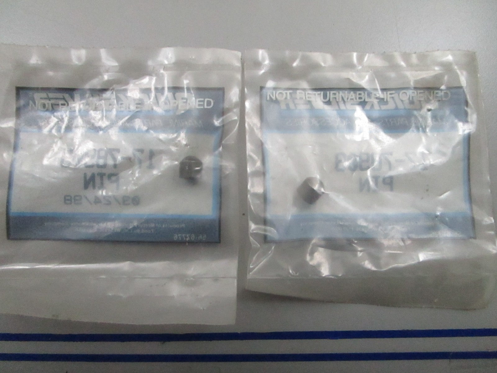 *NEW OEM* (LOT OF 2) 0840 Mercury Quicksilver Pin 17-78909