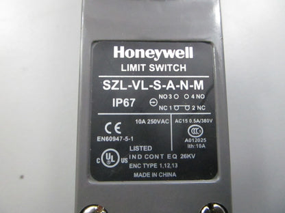 *NEW* 0810 Honeywell Limit Switch SZL-VL-S-A-N-M