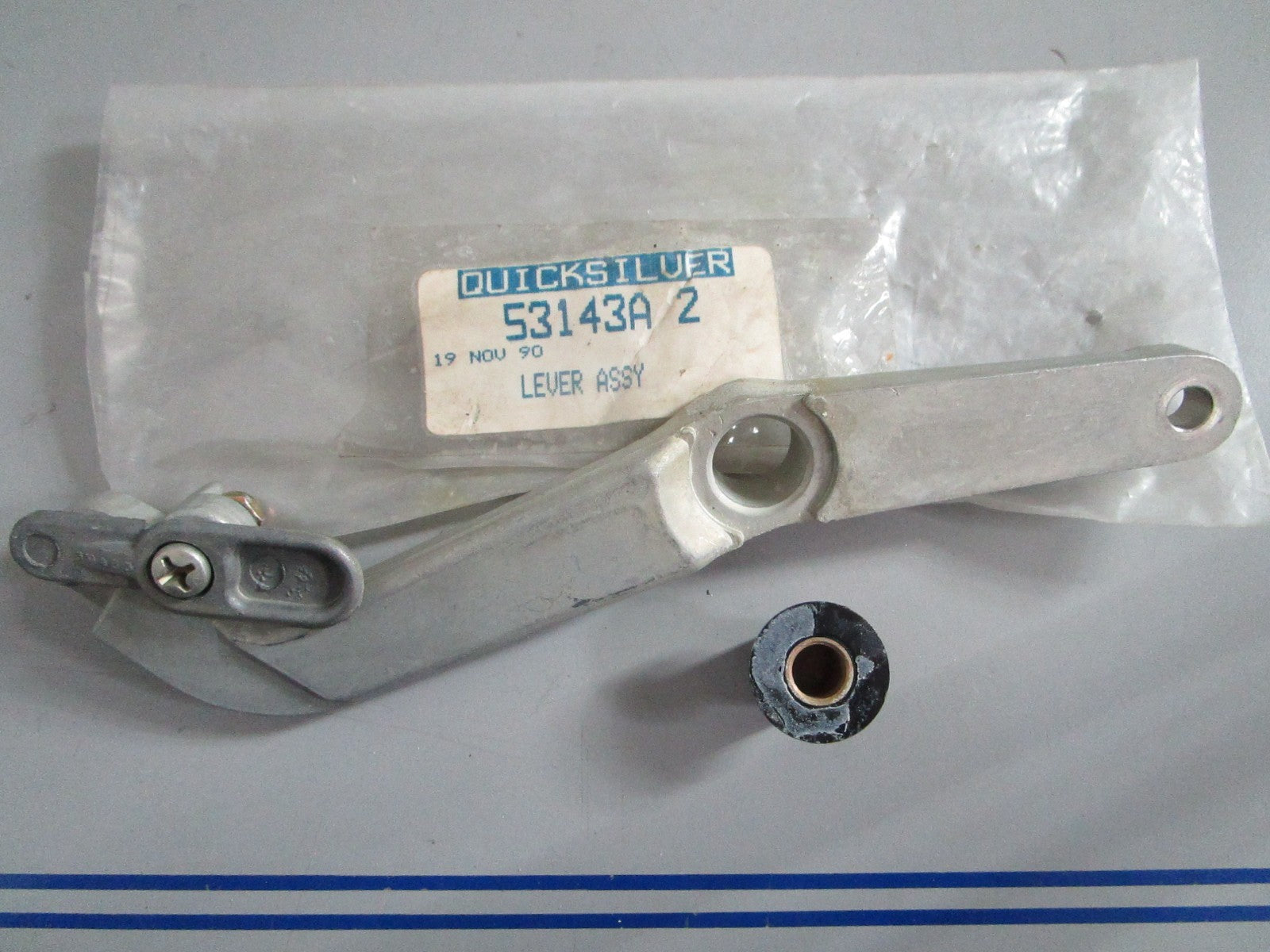 NEW OEM 53143A2 Mercury Quicksilver Lever Assy 0820