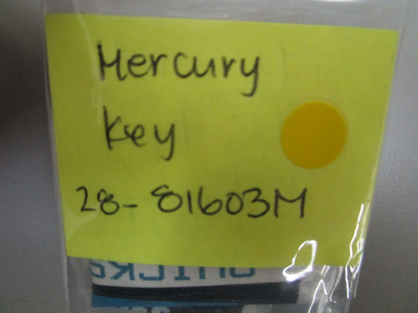 *NEW OEM* (LOT OF 5) 0750 Mercury Quicksilver KEY 28-81603M