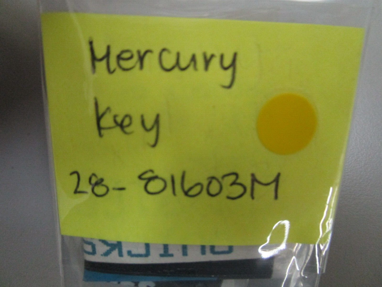 *NEW OEM* (LOT OF 5) 0750 Mercury Quicksilver KEY 28-81603M