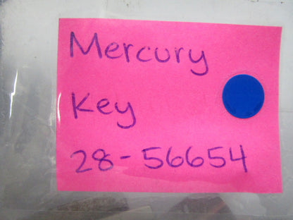 NEW OEM (LOT OF 10) 28-56654 Mercury Quicksilver Key 0810