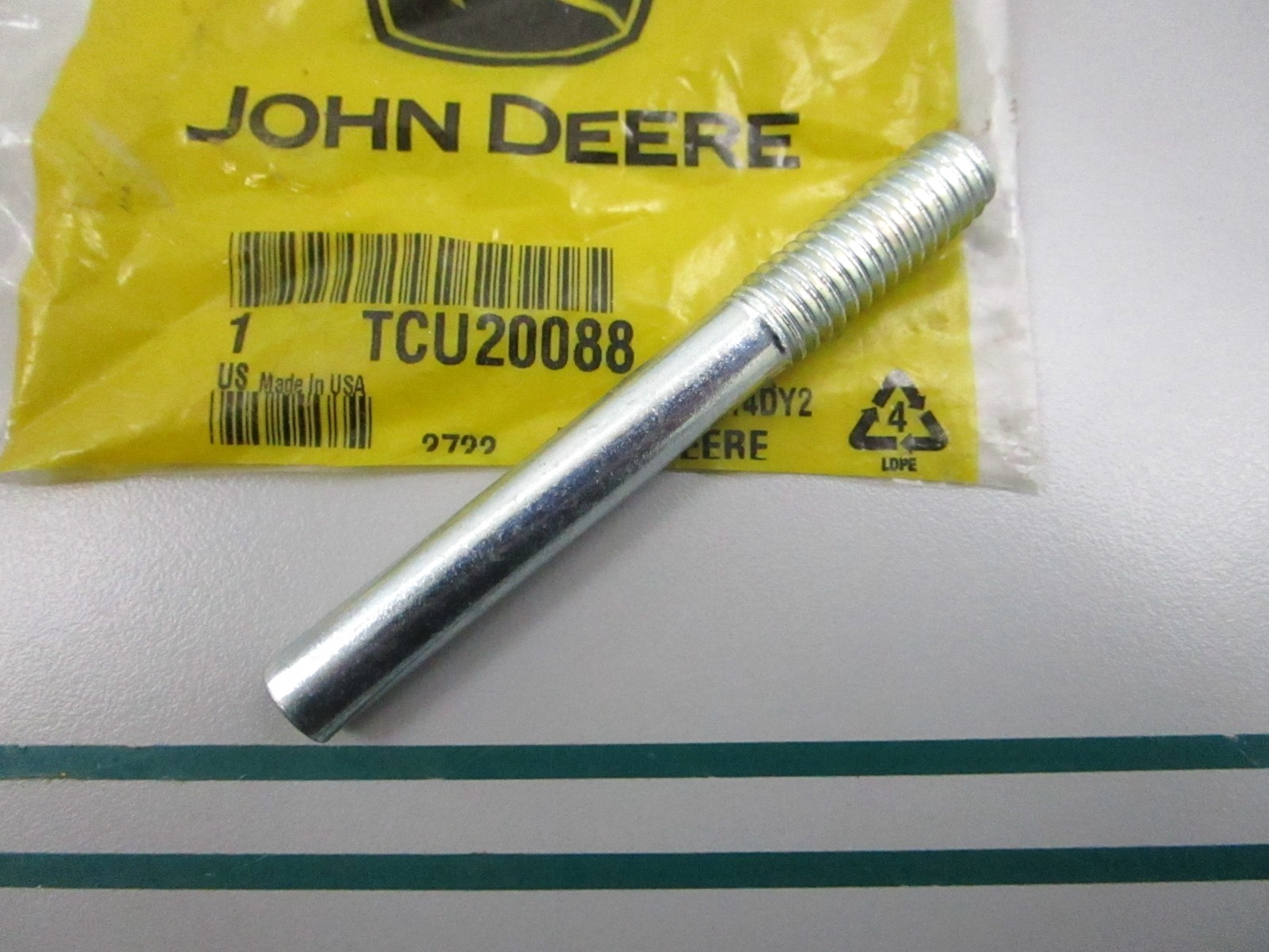 NEW OEM TCU20088 John Deere Finishing Rake Stud 0810