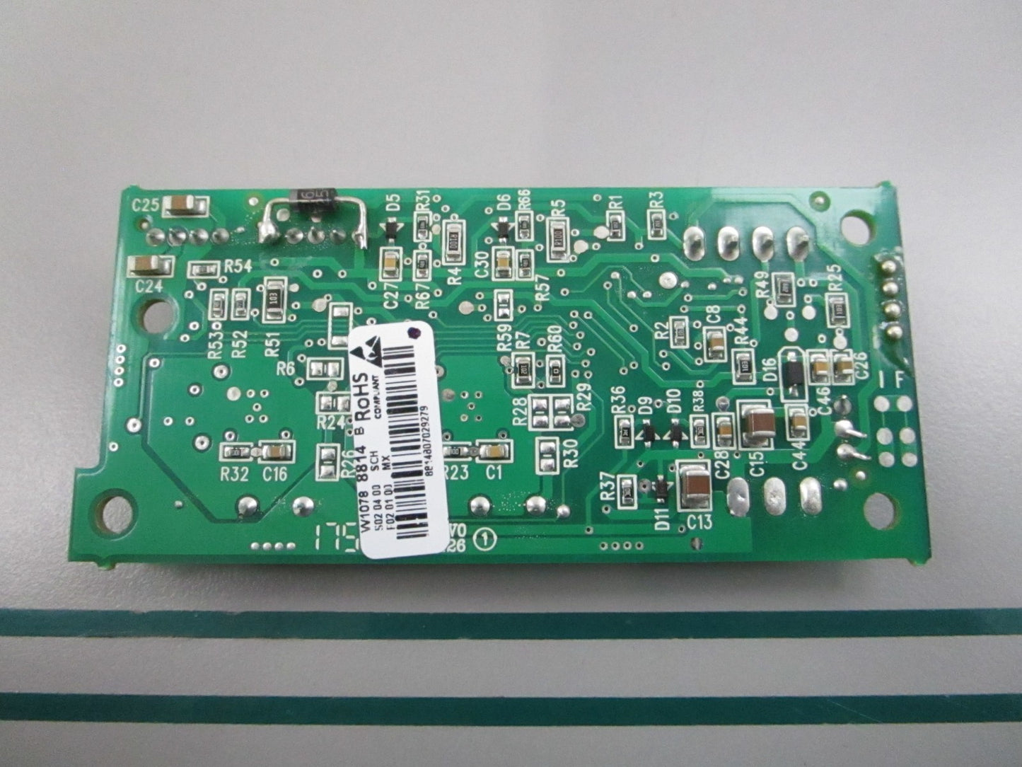 NEW OEM W10804160 Whirlpool Refrigerator Control Board 0810