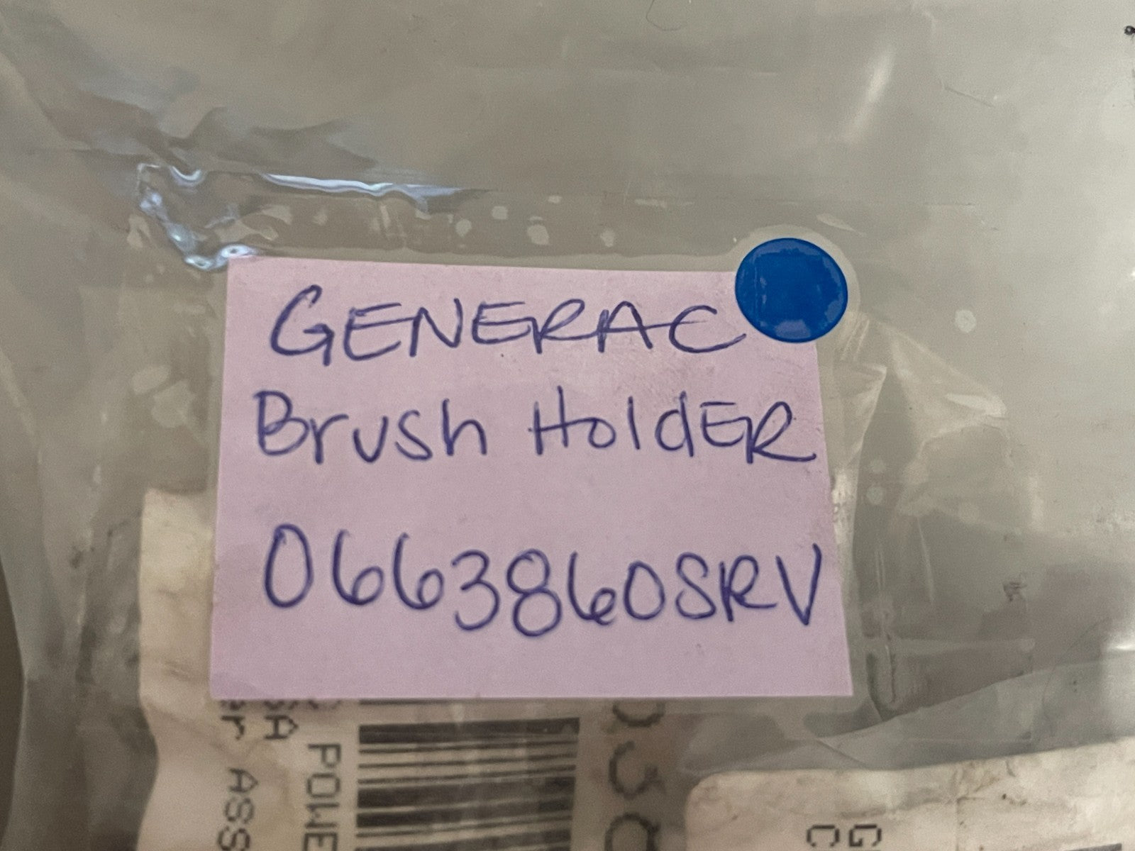 *NEW OEM* 0720 Generac Brush Holder 0663860SRV