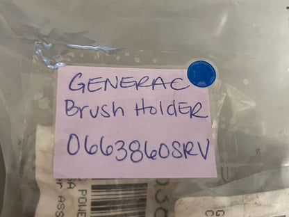 *NEW OEM* 0720 Generac Brush Holder 0663860SRV
