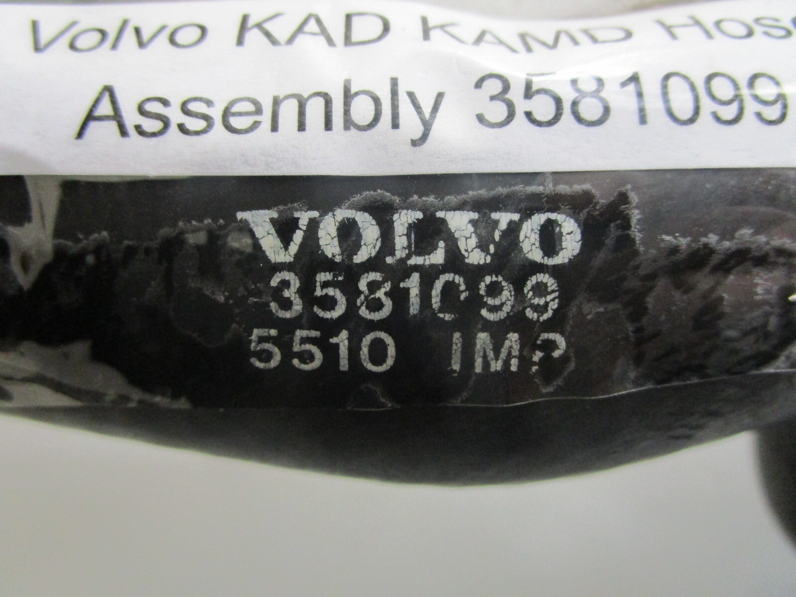 *NEW OEM* 0820 Volvo Penta KAD KAMD Hose Assy 3581099