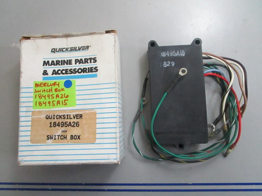 *NEW OEM* 0820 Mercury Quicksilver Switch Box 18495A26 18495A15