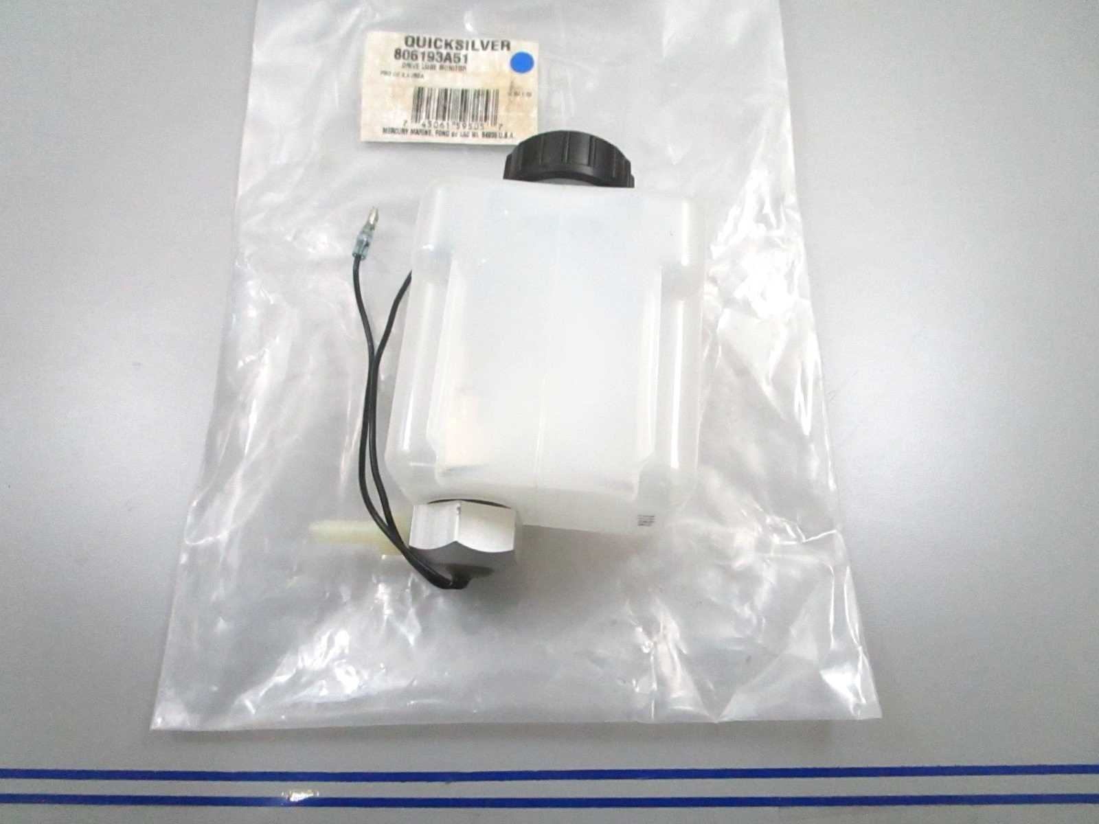 *NEW OEM* 0810 Mercury Quicksilver Drive Lube Monitor 806193A51