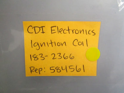 *NEW* 0820 CDI Electronics Ignition Coil 183-2366 Replaces: 584561