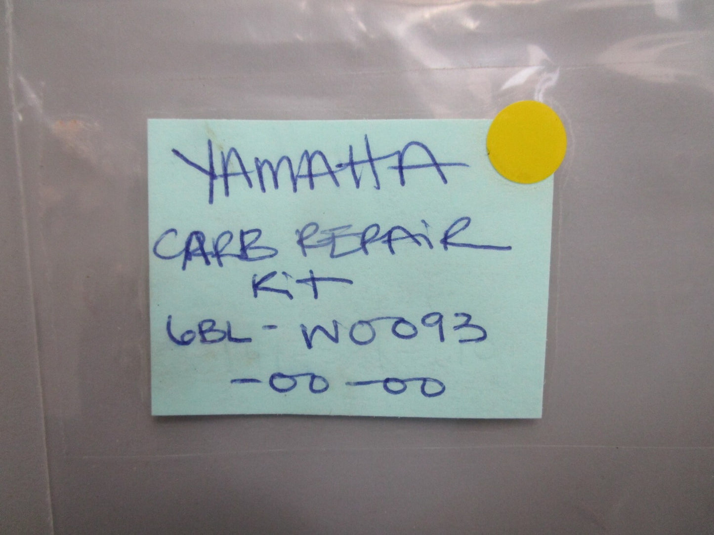 *NEW OEM* 0820 Yamaha Carburetor Repair Kit 6BL-W0093-00-00