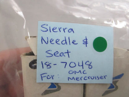 NEW 18-7048 For: OMC Mercruiser Sierra Needle & Seat 0810