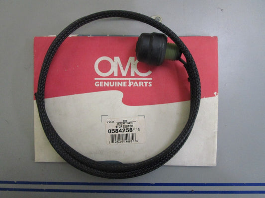 *NEW OEM* 0820 OMC Johnson Evinrude Stop Switch 584258 0584258