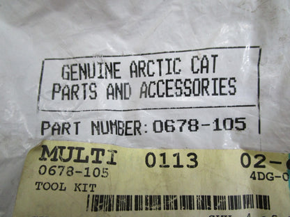 *NEW OEM* 0820 Arctic Cat Tigershark Tool Kit 0678-105