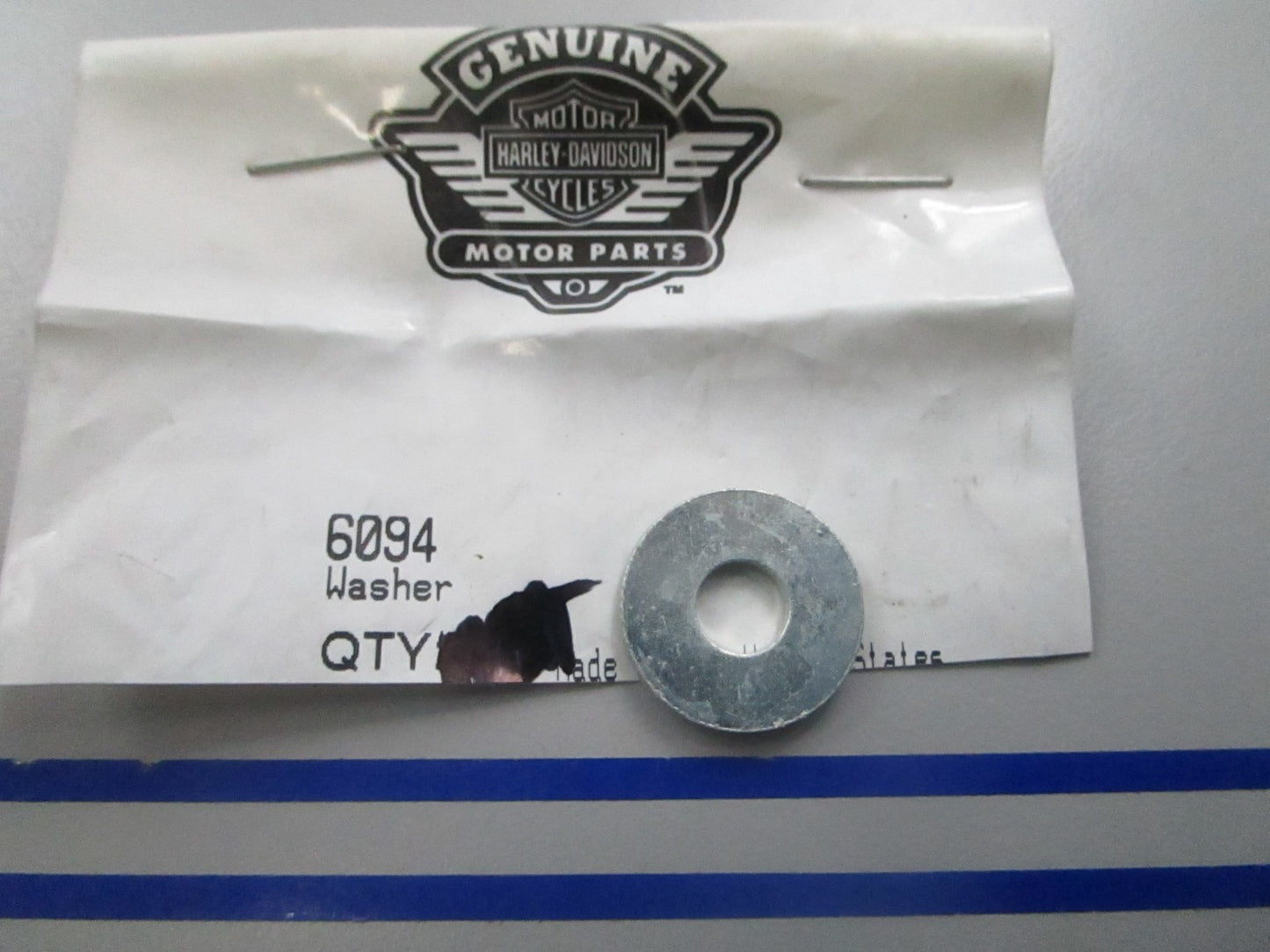 *NEW OEM* 0810 Harley Davidson Washer 6094