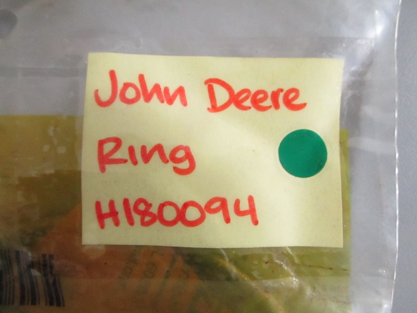 NEW OEM H180094 John Deere Ring 0820
