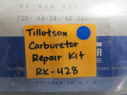 *NEW* 0810 Tillotson Carburetor Repair Kit RK-428