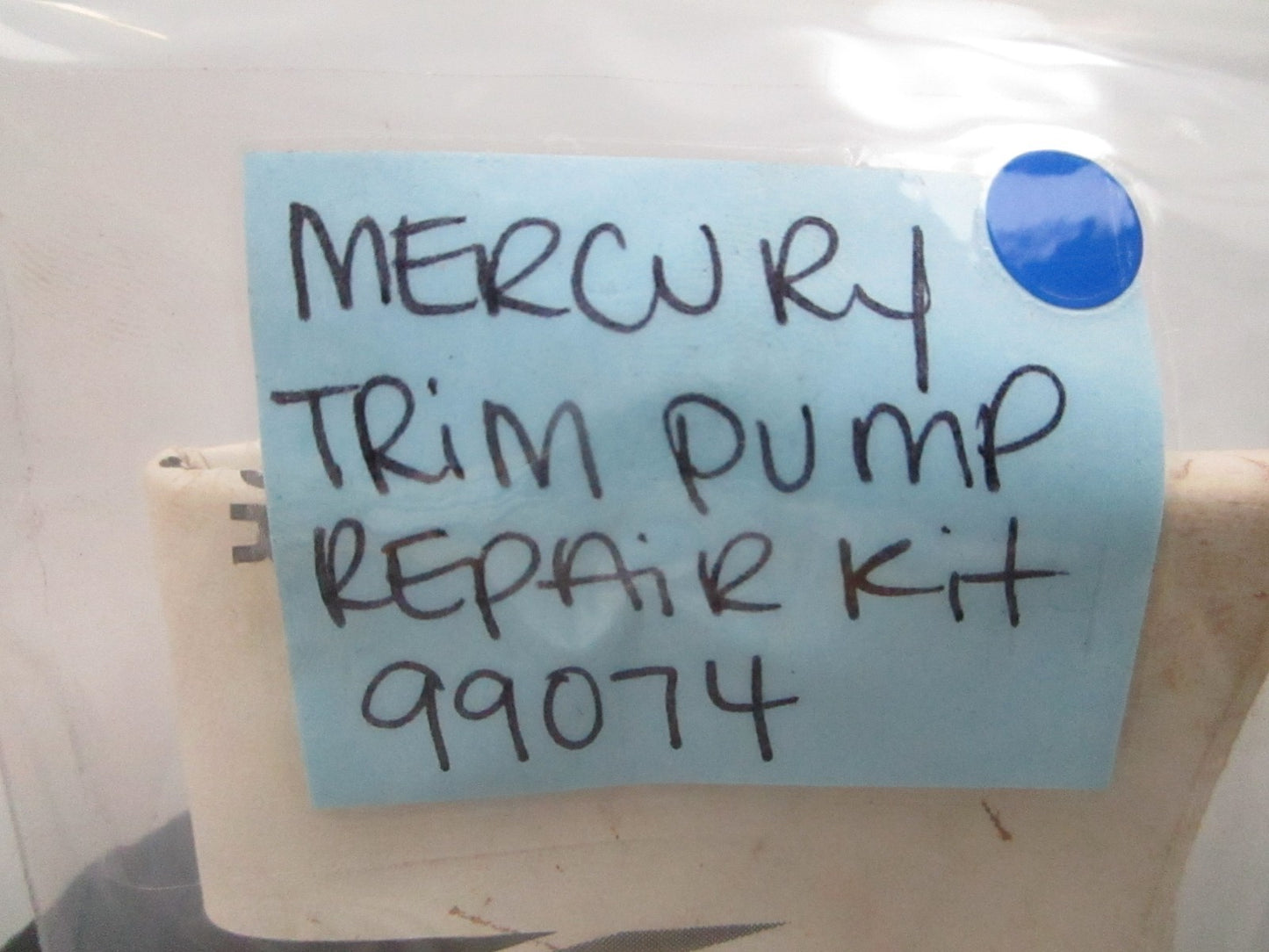 *NEW OEM* 0810 Mercury Quicksilver Trim Pump Repair Kit 99074