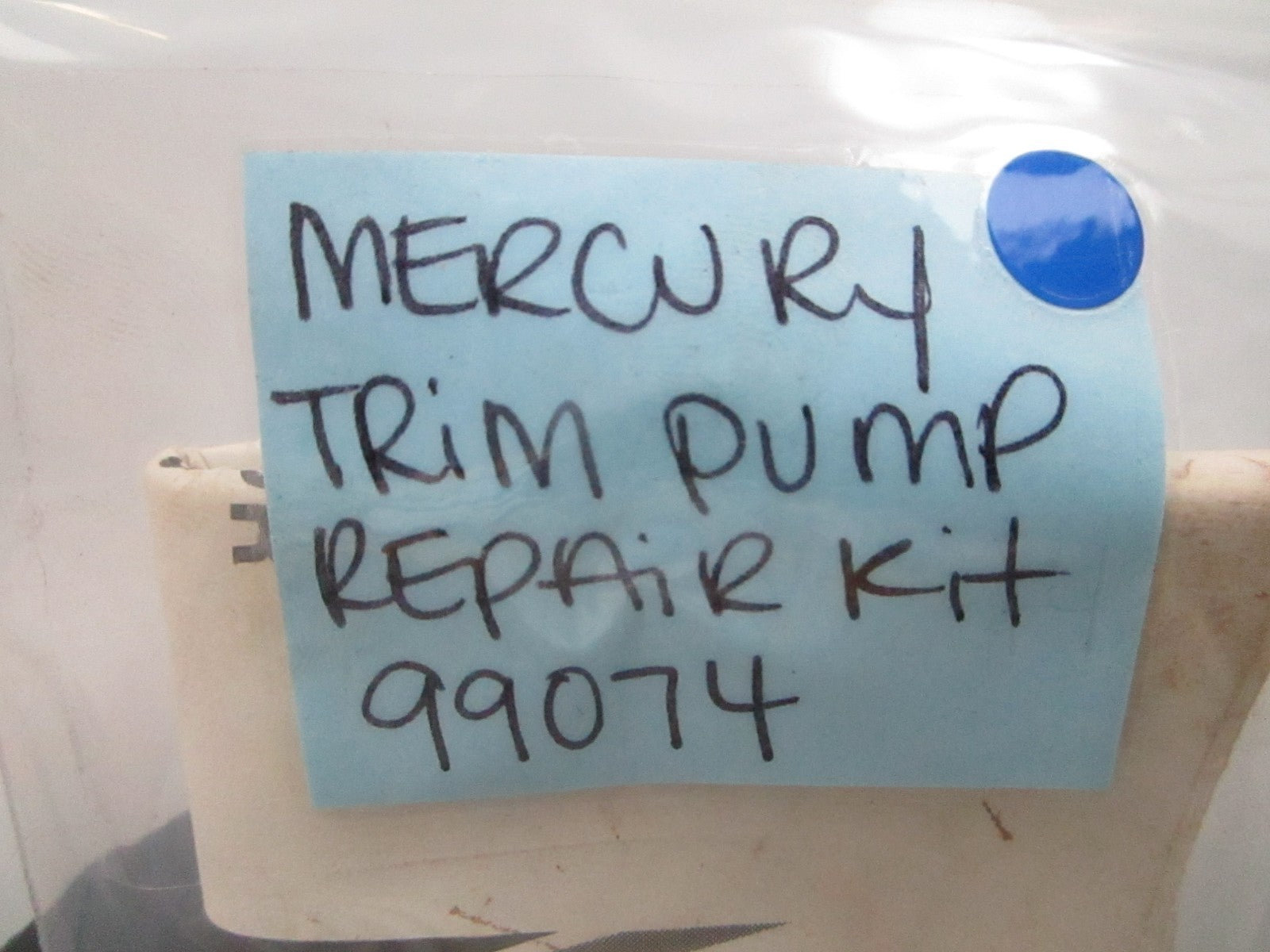 *NEW OEM* 0810 Mercury Quicksilver Trim Pump Repair Kit 99074