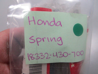 NEW OEM 18332-430-700 Honda Spring 0810