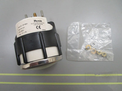 *NEW* 0810 Faria Newport 80 PSI Silver White Oil Pressure Gauge GP7955A