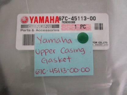 NEW OEM 67C-45113-00-00 Yamaha Upper Casing Gasket 0820