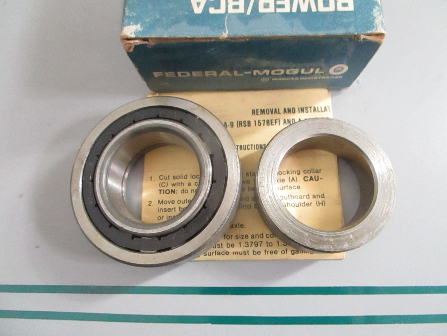 NEW OEM RNB1578 RB1578 Bower Tapered Roller Bearing Set 0820