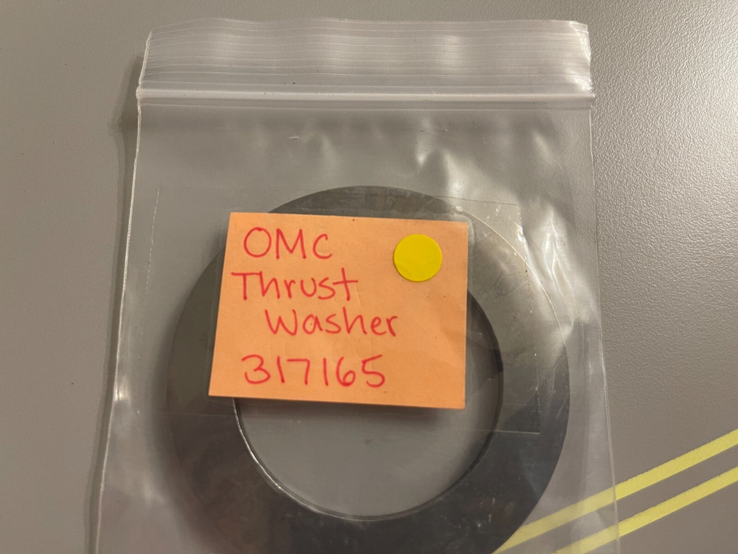 *NEW OEM* 0750 OMC Johnson Evinrude THRUST WASHER 317165 0317165