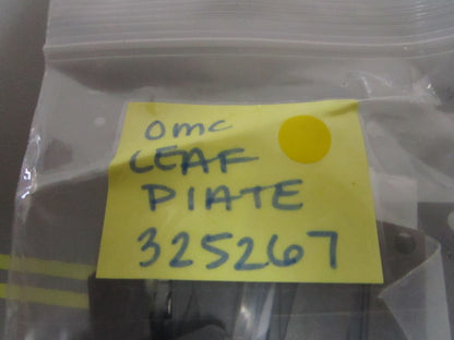 *NEW OEM* (LOT OF 2) 0750 OMC Johnson  LEAF PLATE 325267 0325267