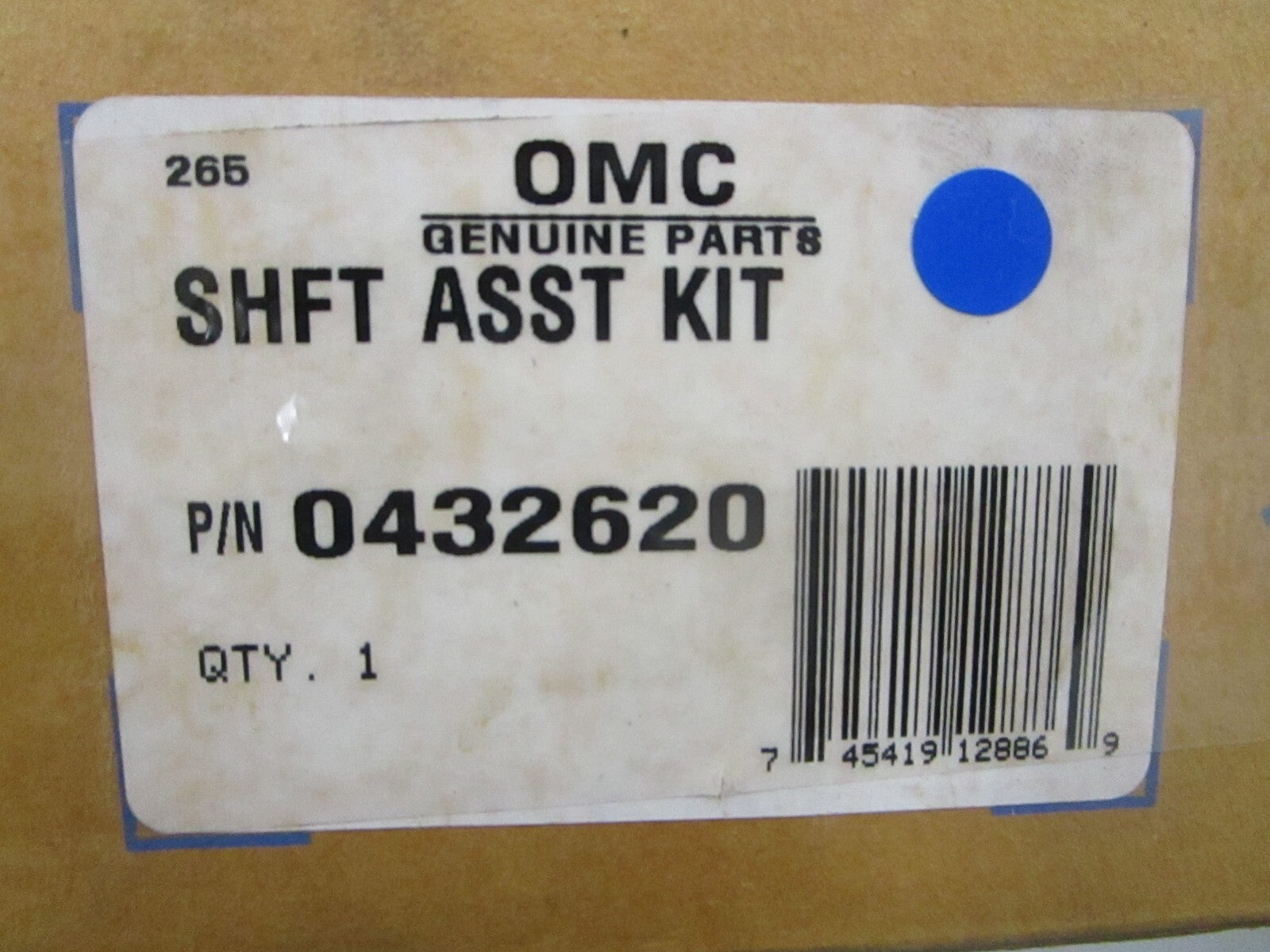 *NEW OEM* 0810 OMC Johnson Evinrude Shift Assist Kit 432620 0432620
