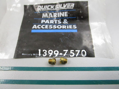 NEW OEM (LOT OF 2) 1399-7570 Mercury Quicksilver .040 Main Jet 0810
