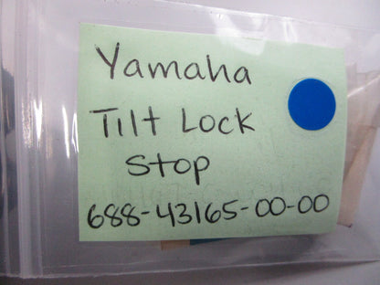 *NEW OEM* 0810 Yamaha Tilt Lock Stop 688-43165-00-00