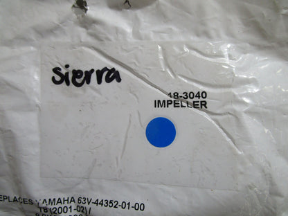 *NEW* 0770 Sierra Impeller 18-3040 Replaces: Yamaha 63V-44352-01-00