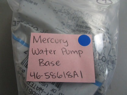 *NEW OEM* 0810 Mercury Quicksilver Water Pump Base 46-58618A1