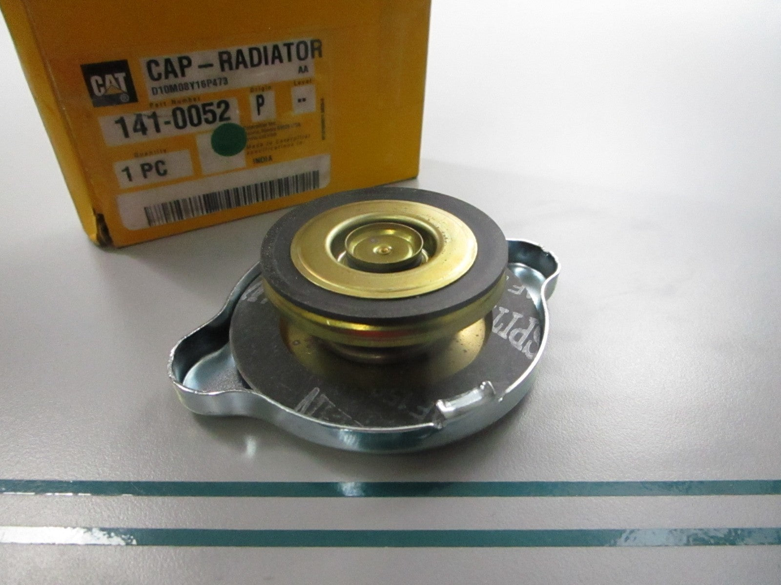 NEW OEM 141-0052 CAT Radiator Cap 0810