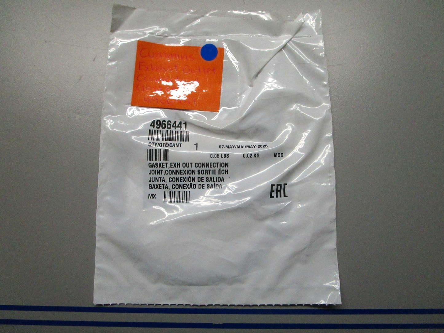 *NEW OEM* 0810 Cummins Exhaust Outlet Connection Gasket 4966441