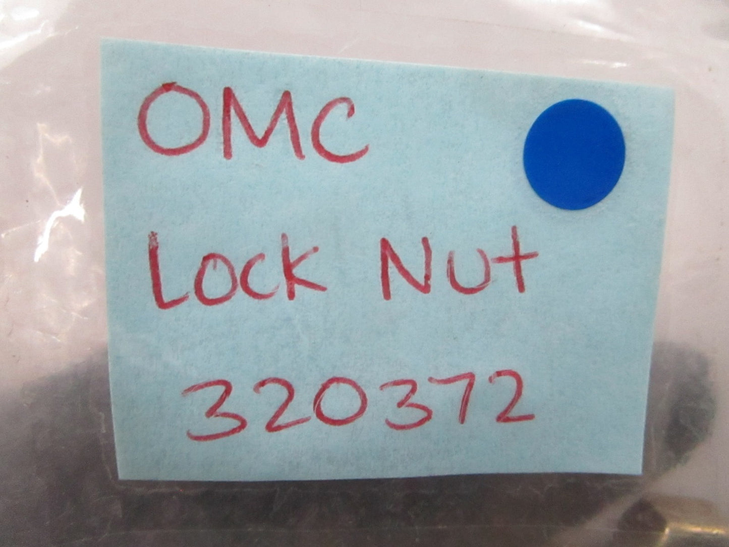 *NEW OEM* (LOT OF 5) 0810 OMC Johnson Evinrude Lock Nut 320372 0320372