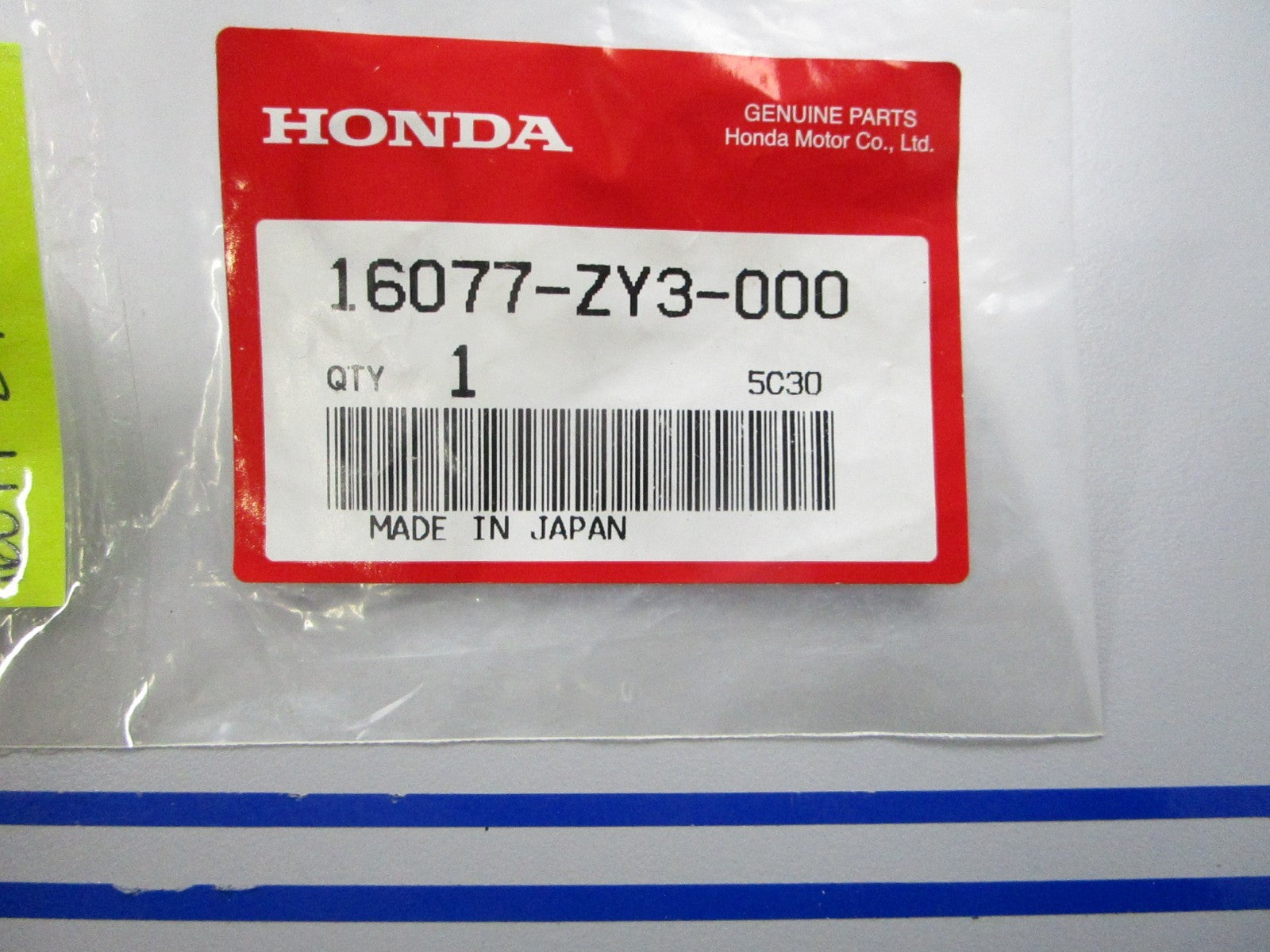 *NEW OEM* 0810 Honda O-Ring 16077-ZY3-000