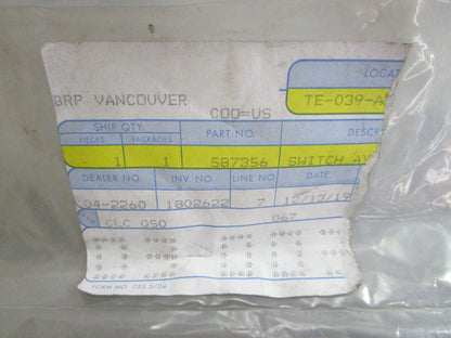 *NEW OEM* 0820 OMC Johnson Evinrude Switch Ay 587356 0587356