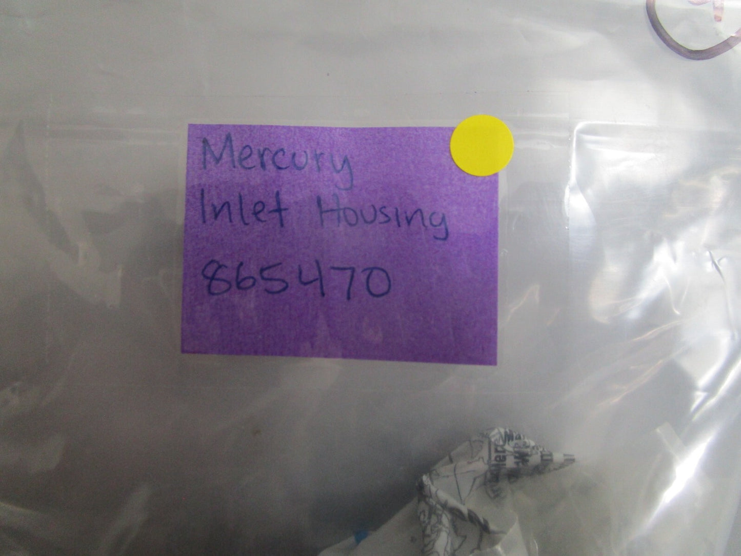 *NEW OEM* 0810 Mercury Quicksilver Inlet Housing 865470