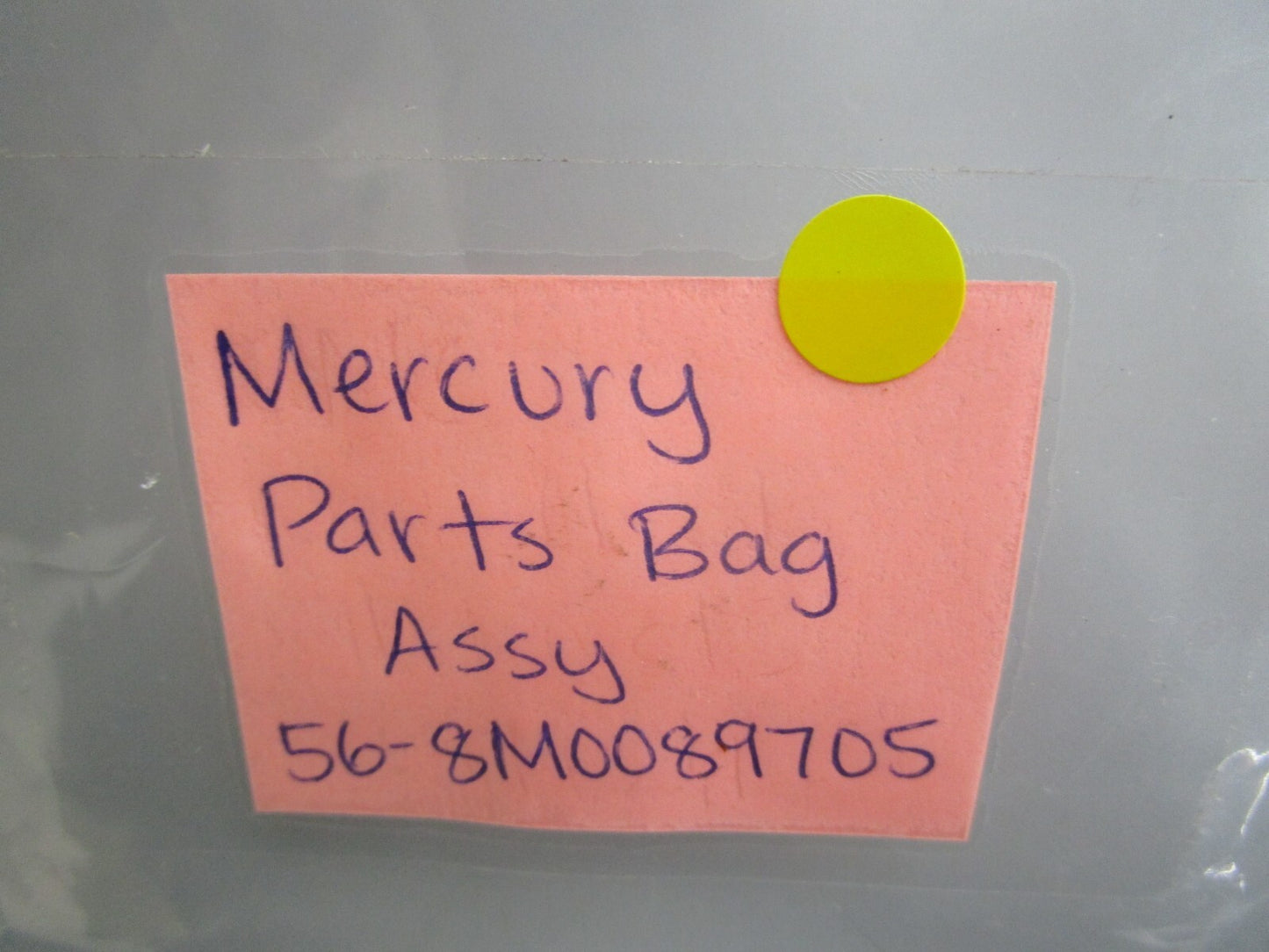 *NEW OEM* 0820 Mercury Quicksilver Parts Bag Assy 56-8M0089705