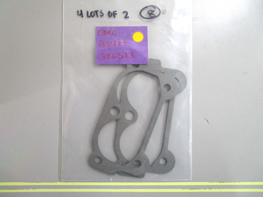 *NEW OEM* (LOT OF 2) 0750 OMC Johnson Evinrude GASKET 386573 0386573