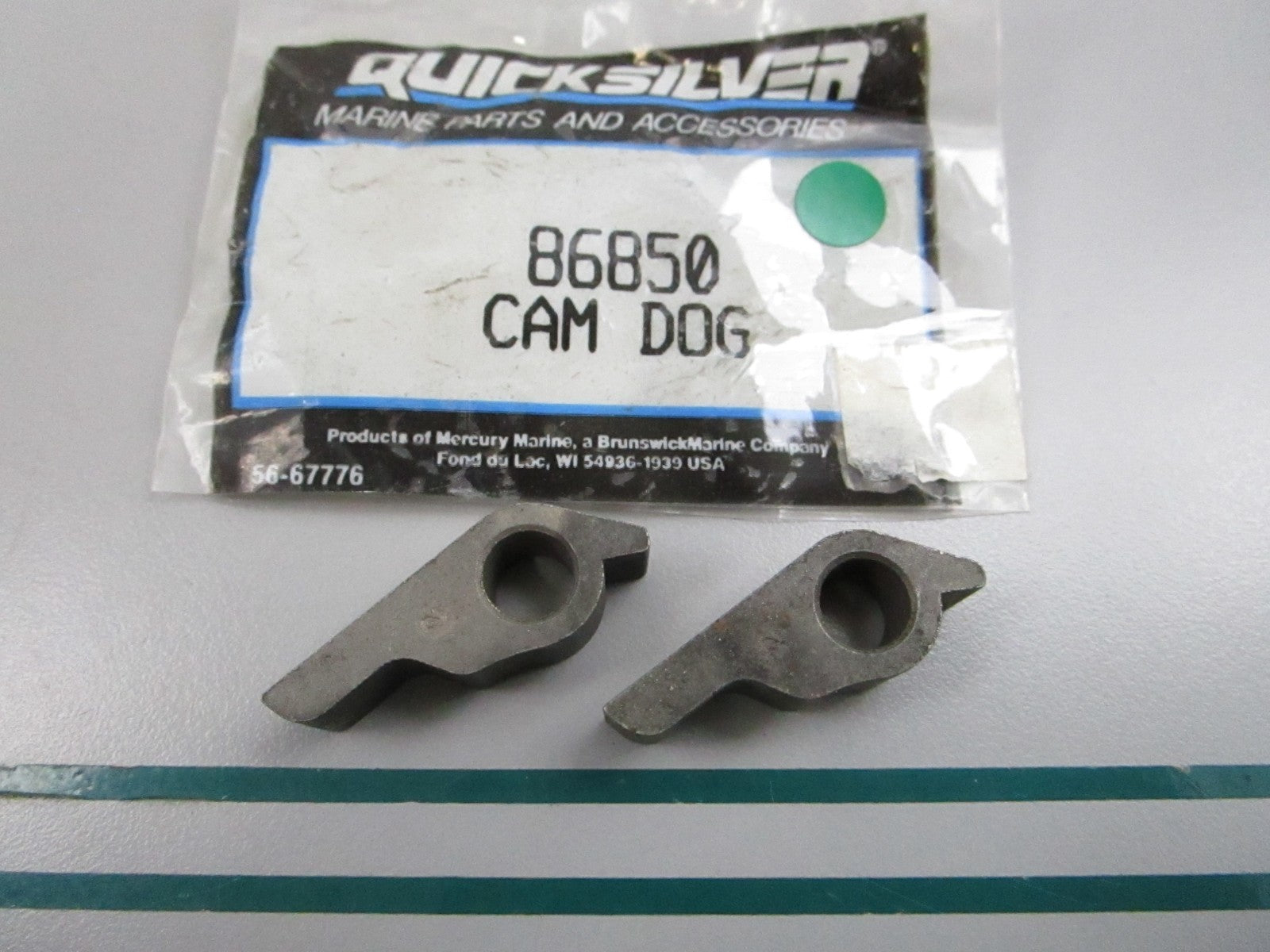 NEW OEM (LOT OF 2) 86850 Mercury Quicksilver Cam Dog 0810