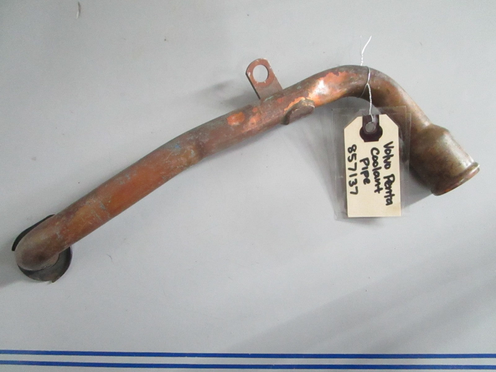 NEW OEM 857137 Volvo Penta Coolant Pipe 0820